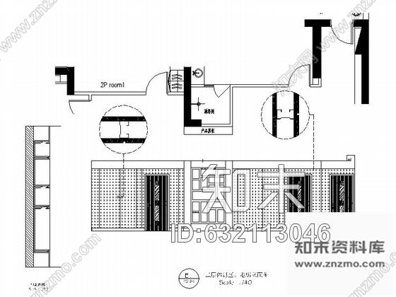 施工图廊坊大型连锁美容美体机构新中式SPA会所装修施工图含实景cad施工图下载【ID:632113046】