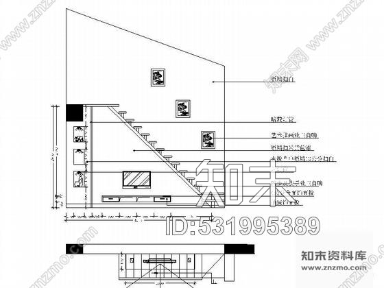 施工图双层别墅装修图效果+3Dcad施工图下载【ID:531995389】