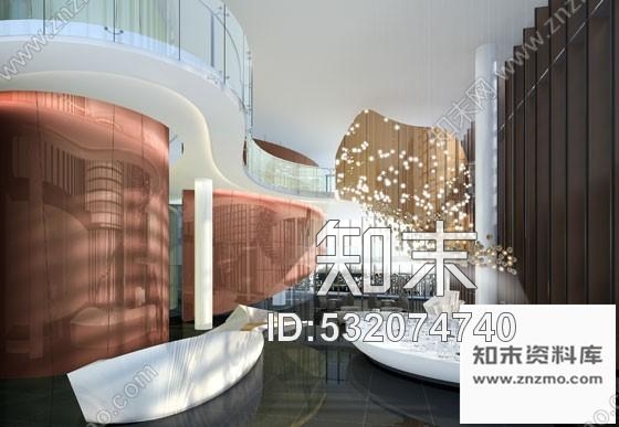 施工图上海450㎡现代售楼处施工图含效果cad施工图下载【ID:532074740】