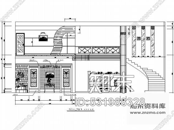 施工图住宅三层别墅装修图cad施工图下载【ID:531988328】