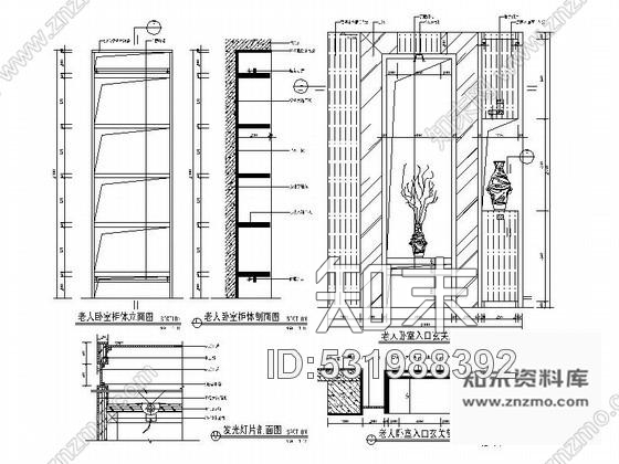 施工图双层别墅室内装饰装修图cad施工图下载【ID:531988392】