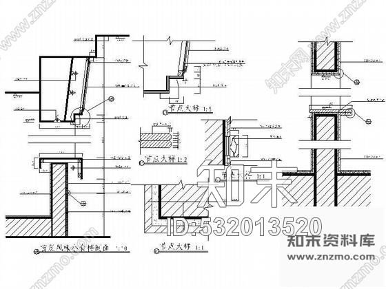 施工图星级酒店风味食街装修图cad施工图下载【ID:532013520】