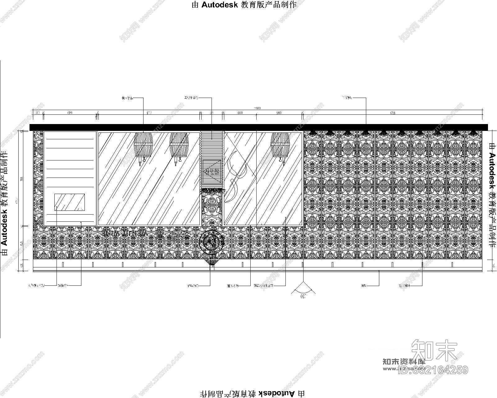 酩汇酒庄混搭风格红酒专卖店室内施工图含实景施工图下载【ID:832164259】