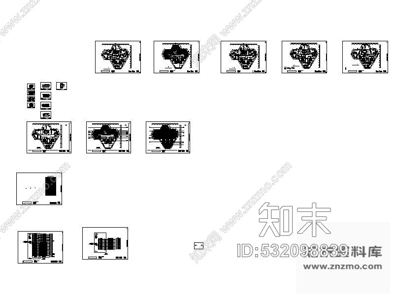 施工图上海工商局检查支队室内装修竣工图cad施工图下载【ID:532098839】