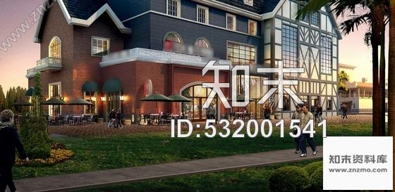 施工图宜兴悠仙美地现代典雅茶餐厅装修图含效果cad施工图下载【ID:532001541】