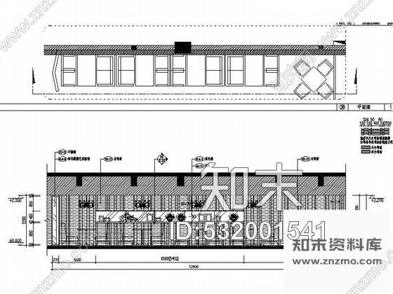 施工图宜兴悠仙美地现代典雅茶餐厅装修图含效果cad施工图下载【ID:532001541】