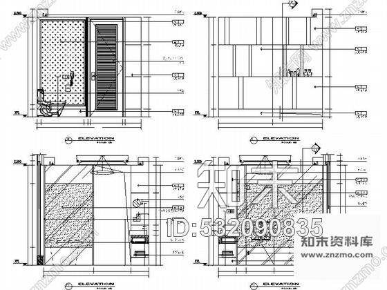 施工图辽宁国企办公楼标准双人房装修施工图cad施工图下载【ID:532090835】
