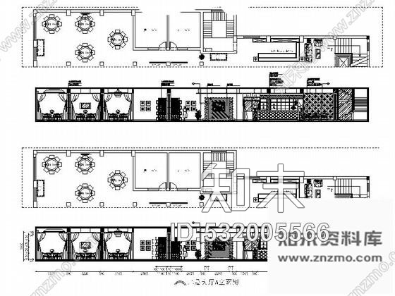 施工图主题风情餐厅室内装修图含实景效果cad施工图下载【ID:532005566】
