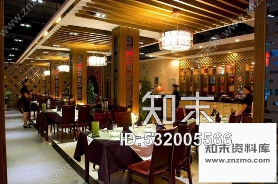 施工图主题风情餐厅室内装修图含实景效果cad施工图下载【ID:532005566】