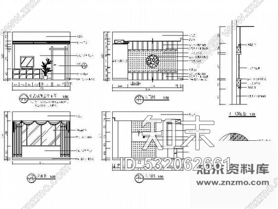 施工图某酒店五层装修设计图cad施工图下载【ID:532062661】