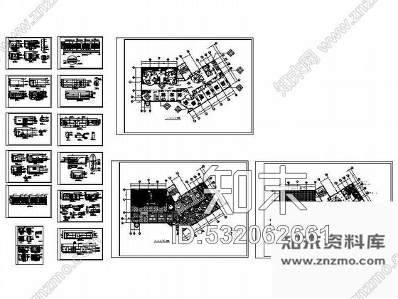 施工图某酒店五层装修设计图cad施工图下载【ID:532062661】