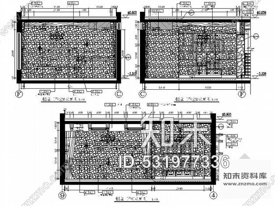 施工图精品豪华法式乡村风格两层别墅室内装修施工图含软装方案cad施工图下载【ID:531977336】