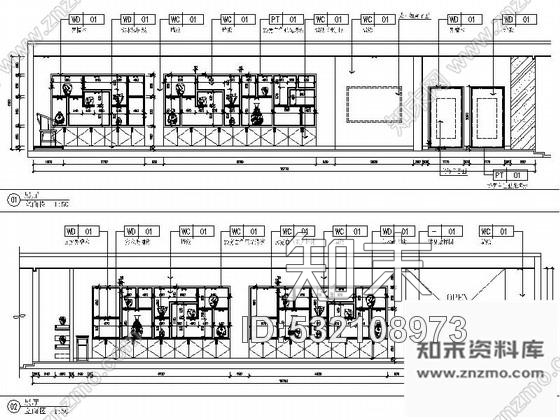 施工图广东某陶瓷展览馆室内装修施工图含实景施工图下载【ID:532108973】