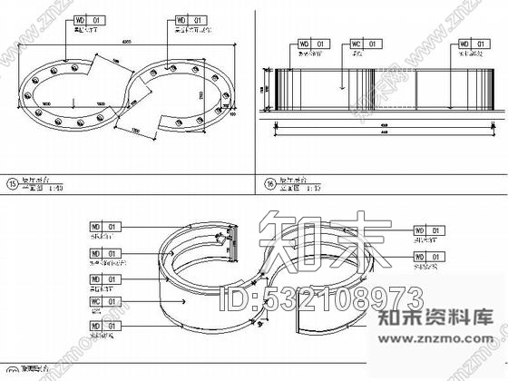 施工图广东某陶瓷展览馆室内装修施工图含实景施工图下载【ID:532108973】