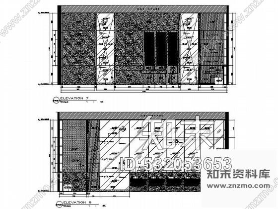 施工图酒店会议室卫生间施工图cad施工图下载【ID:532053653】