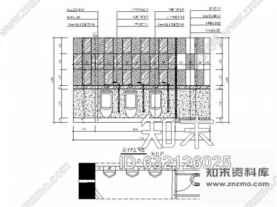 施工图厦门现代高档量贩式KTV公卫室内装修施工图cad施工图下载【ID:632126025】