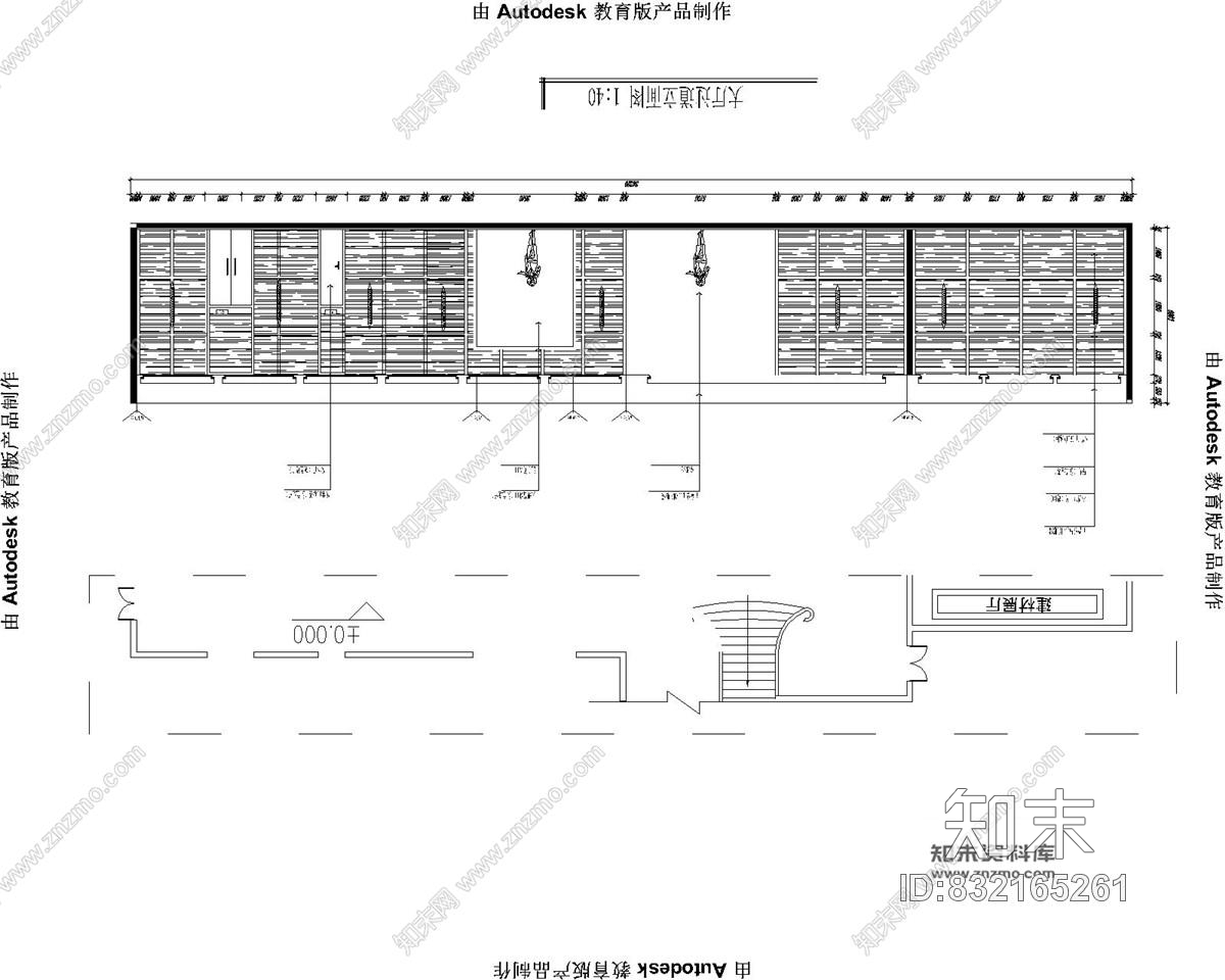 万城1号售楼处现代风格装修施工图含效果图施工图下载【ID:832165261】