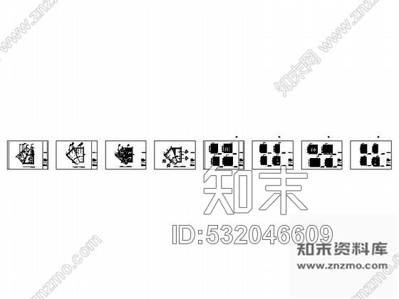 施工图酒店公共卫生间室内装修图cad施工图下载【ID:532046609】