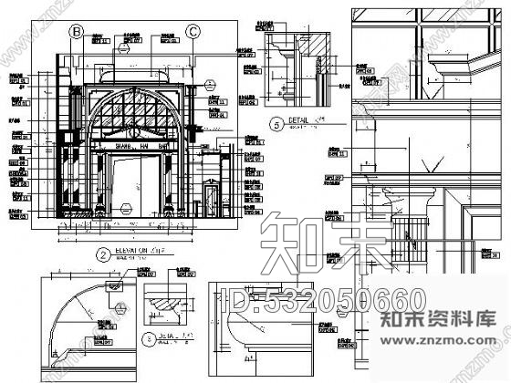 施工图深圳欧式豪华酒店施工图cad施工图下载【ID:532050660】