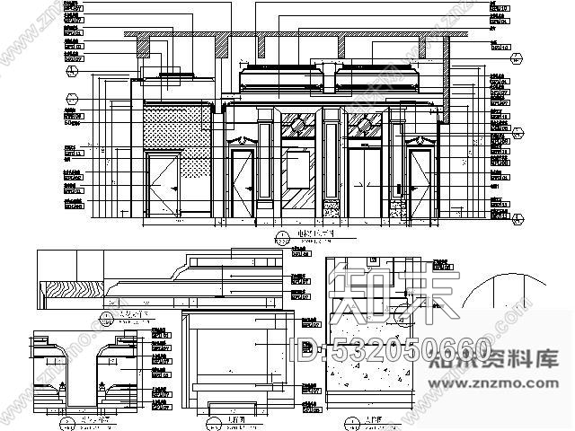 施工图深圳欧式豪华酒店施工图cad施工图下载【ID:532050660】