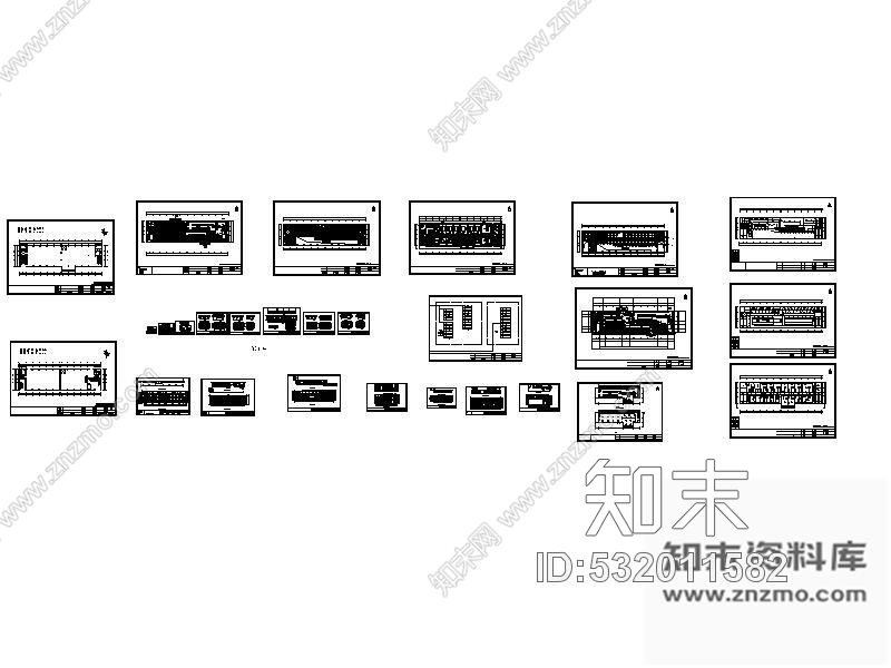 施工图某高档中餐厅装修施工图cad施工图下载【ID:532011582】