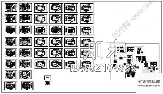 施工图办公楼装修图cad施工图下载【ID:532104835】