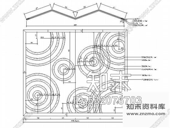 施工图芜湖某名流售楼处室内装修图cad施工图下载【ID:532076703】