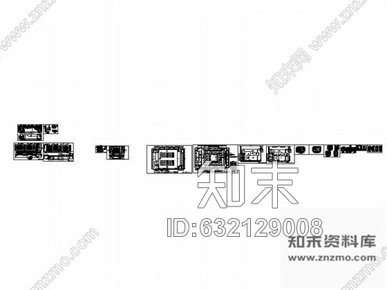 施工图多功能影视厅室内装修图施工图下载【ID:632129008】