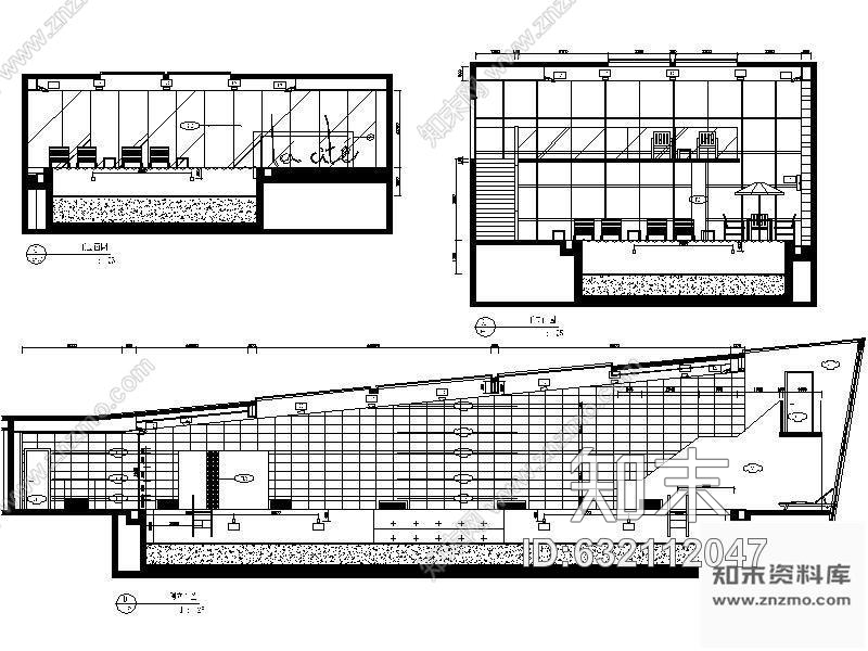 施工图上海1000平米休闲会所施工图带游泳池cad施工图下载【ID:632112047】