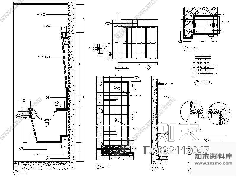 施工图上海1000平米休闲会所施工图带游泳池cad施工图下载【ID:632112047】