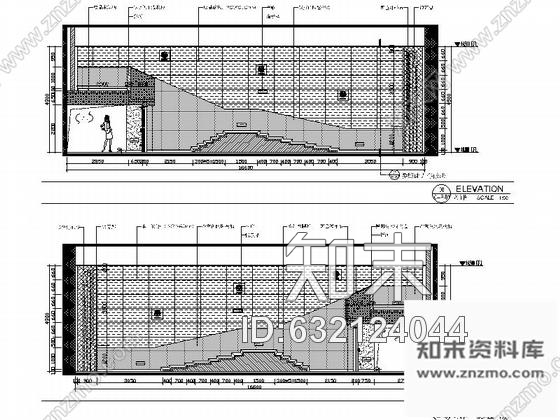 施工图广东某电影院室内装修施工图cad施工图下载【ID:632124044】