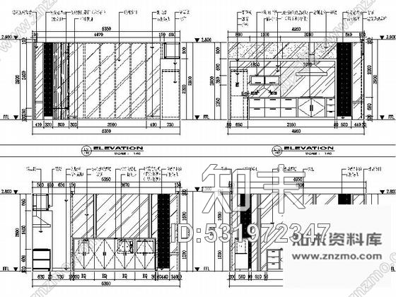 施工图苏州水岸社区典雅新中式三层别墅装修施工图cad施工图下载【ID:531972347】