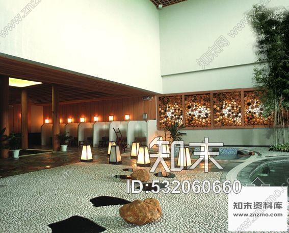 施工图珠海某知名海洋温泉中心装修图(含效果)cad施工图下载【ID:532060660】