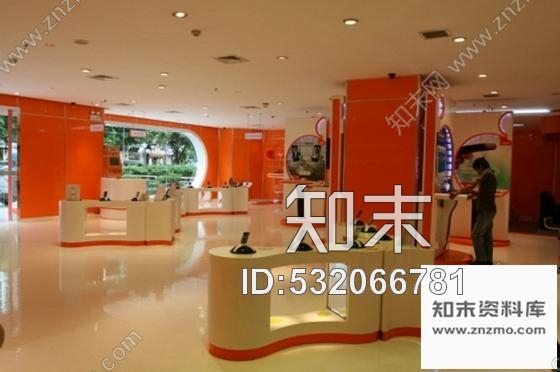 施工图山西3G网络品牌专卖店室内装修图含实景图cad施工图下载【ID:532066781】