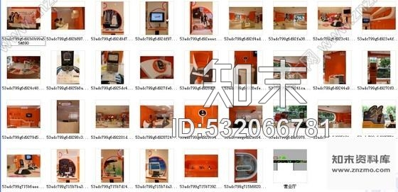 施工图山西3G网络品牌专卖店室内装修图含实景图cad施工图下载【ID:532066781】