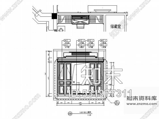 施工图精品法式风格两层别墅样板房室内装修施工图cad施工图下载【ID:531977311】