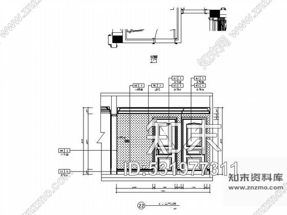 施工图精品法式风格两层别墅样板房室内装修施工图cad施工图下载【ID:531977311】