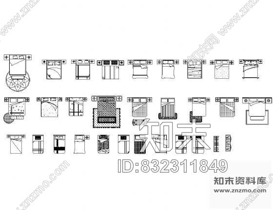 图块/节点CAD设计综合图块集cad施工图下载【ID:832311849】
