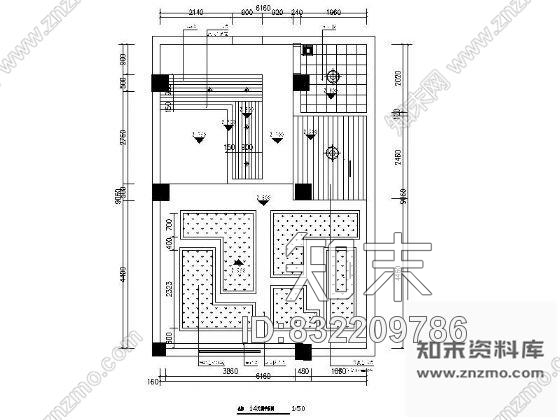 图块/节点54㎡商务包房详图cad施工图下载【ID:832209786】