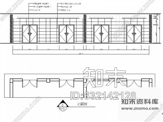 施工图浙江现代消防楼室内设计装修施工图cad施工图下载【ID:632142128】