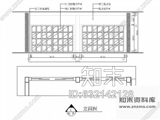 施工图浙江现代消防楼室内设计装修施工图cad施工图下载【ID:632142128】