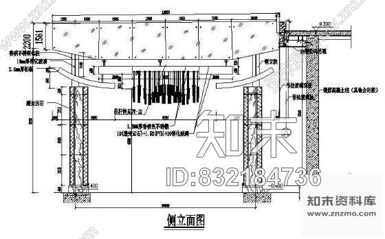 图块/节点某五星级酒店雨棚装饰施工图施工图下载【ID:832184736】