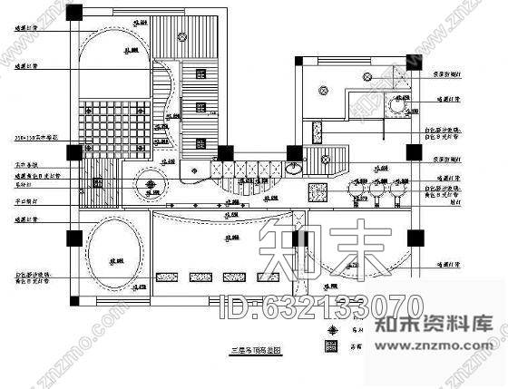 施工图某美容院全套装修图cad施工图下载【ID:632133070】