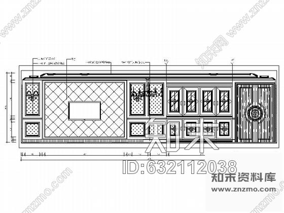 施工图南京高档奢华休闲会所装修设计施工图含效果及全套方案cad施工图下载【ID:632112038】