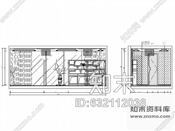 施工图南京高档奢华休闲会所装修设计施工图含效果及全套方案cad施工图下载【ID:632112038】