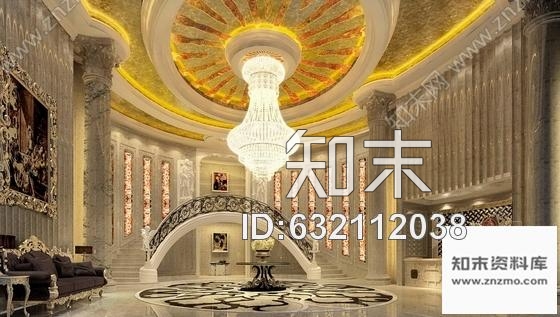 施工图南京高档奢华休闲会所装修设计施工图含效果及全套方案cad施工图下载【ID:632112038】