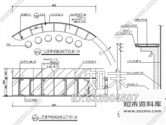 施工图中央大厦餐饮娱乐区施工图cad施工图下载【ID:532005507】