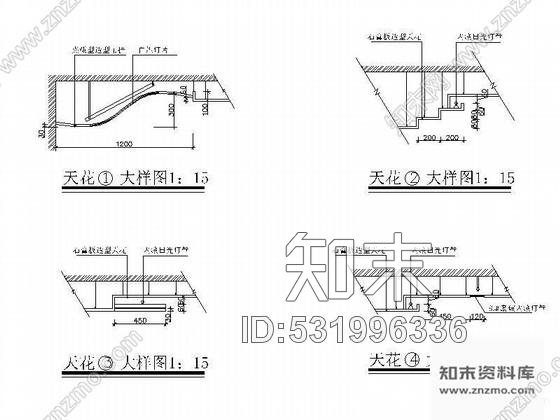 施工图某三层别墅装修图cad施工图下载【ID:531996336】