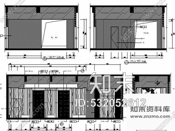 施工图成都某酒店电梯厅及走廊施工图施工图下载【ID:532052612】