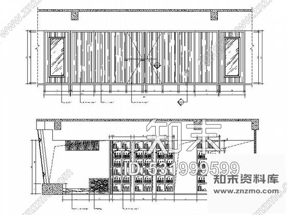 施工图江苏无锡某高档风味特色餐厅室内设计施工图含实景cad施工图下载【ID:531999599】